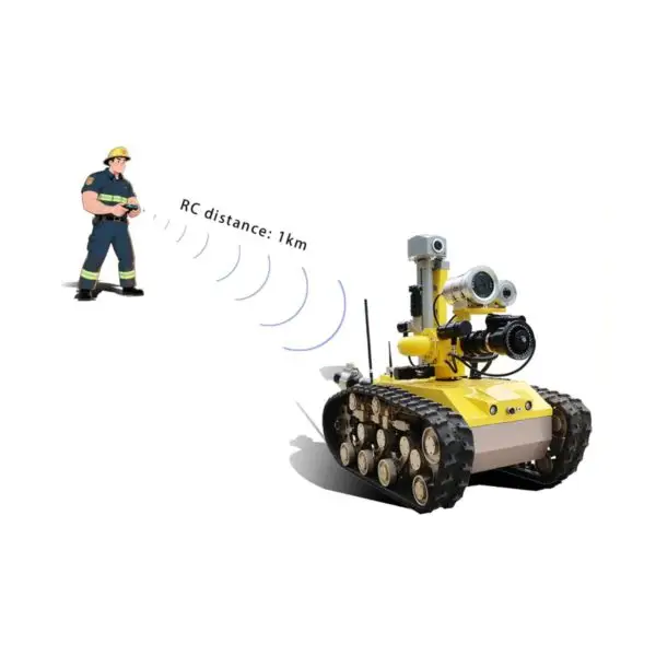 RXR-MC80BD Robot de Reconocimiento y Extinción de incendio - Antiexplosivo - Imagen 7
